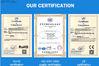 Cina ZCH Technology Group Co.,Ltd Certificazioni